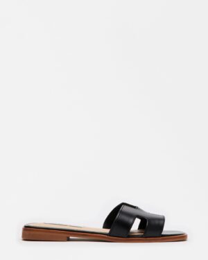 Hadyn Black Leather