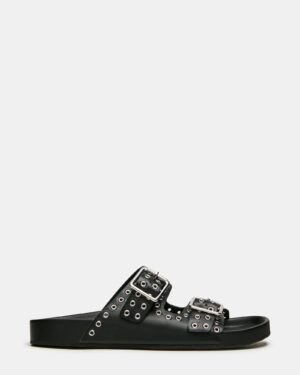 Abott Black Leather