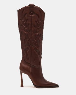 Kinzee Brown Leather