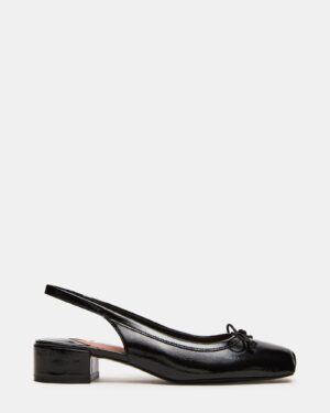 Loved Black Crinkle Patent